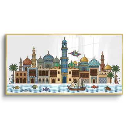 Arabian Nights Skyline - Fine Art