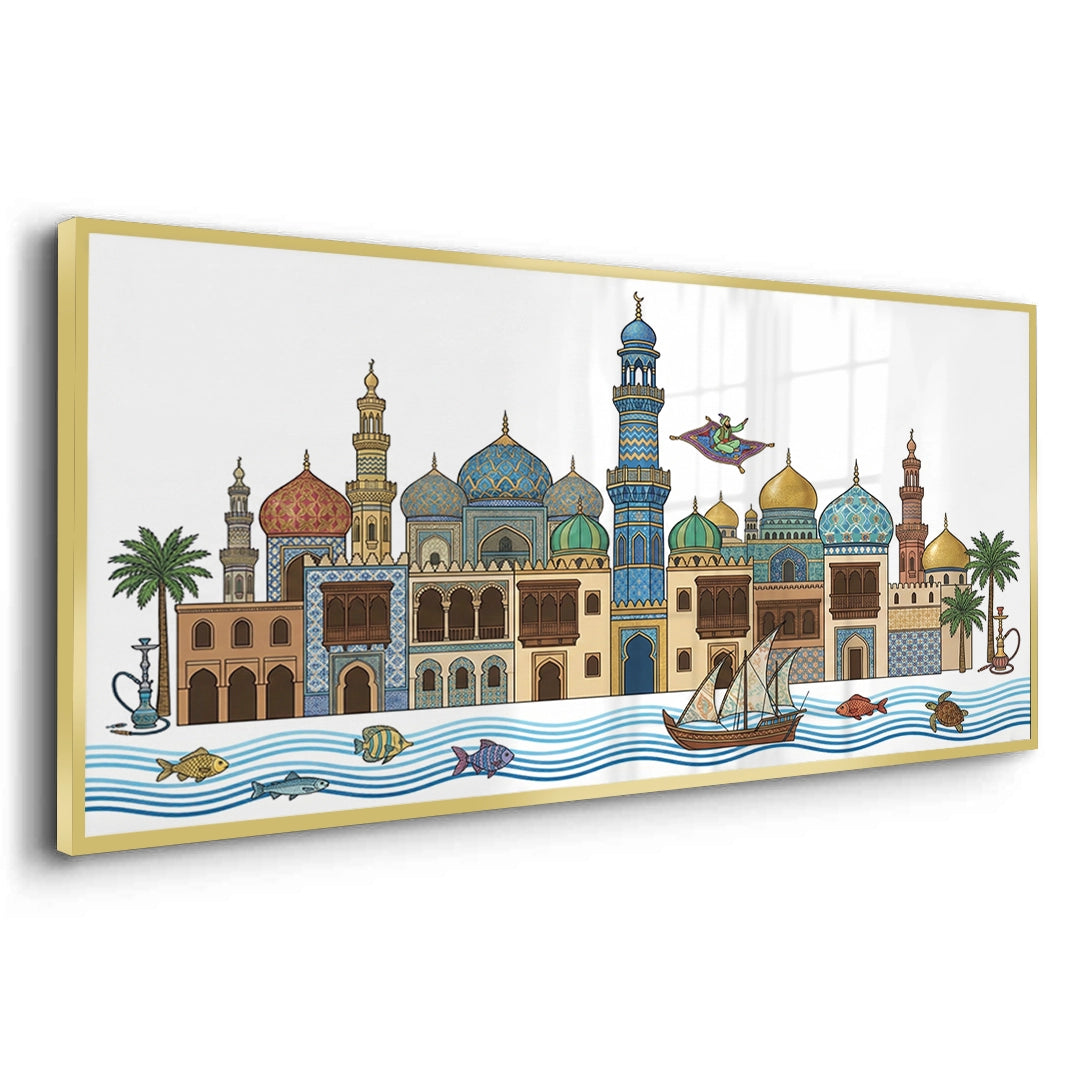 2Arabian Nights Skyline - Fine Art