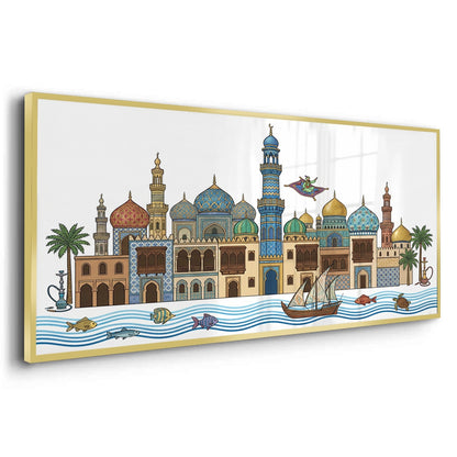 Arabian Nights Skyline - Fine Art