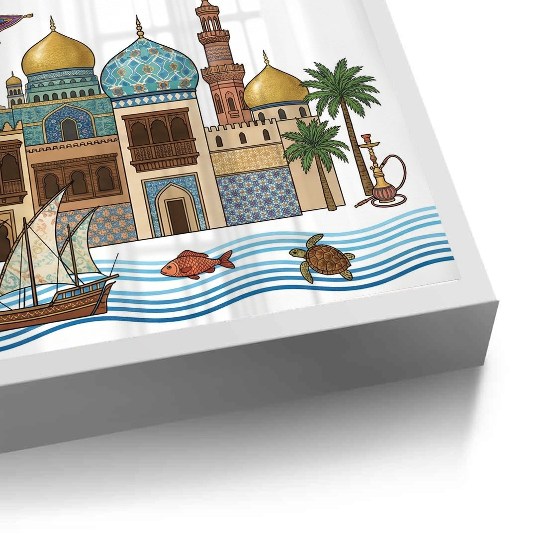 2Arabian Nights Skyline - Fine Art