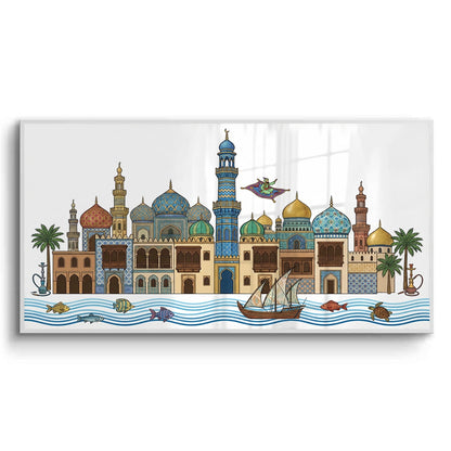 Arabian Nights Skyline - Fine Art