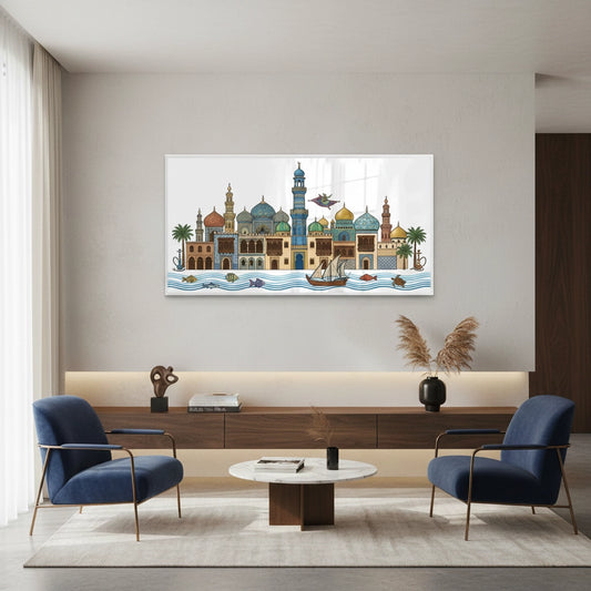 Arabian Nights Skyline - Fine Art