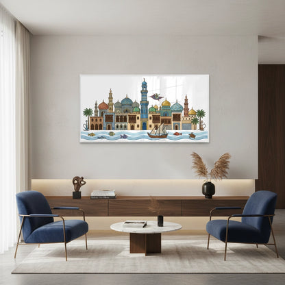 Arabian Nights Skyline - Fine Art