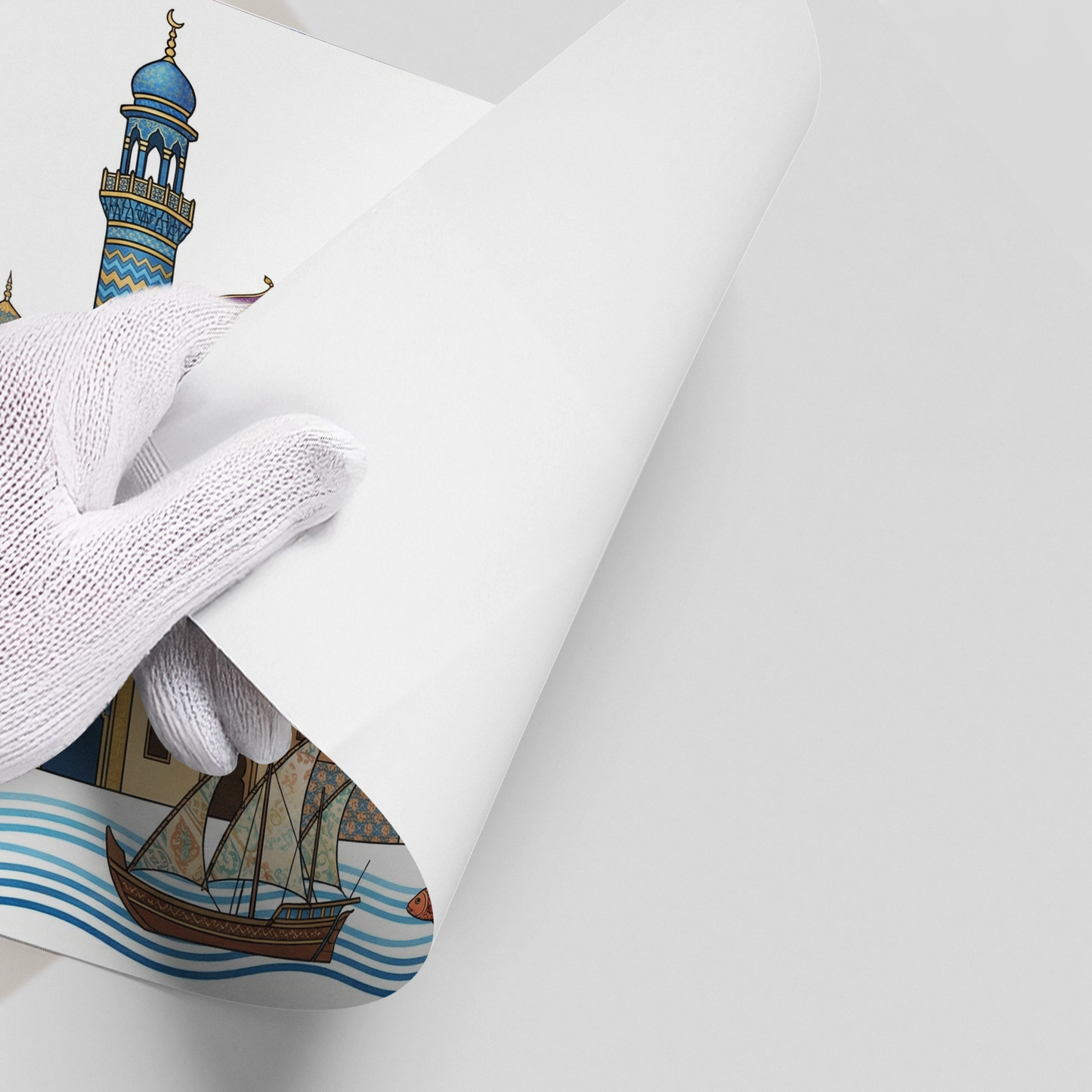 2Arabian Nights Skyline - Poster