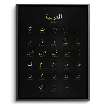Arabic Alphabet - Canvas