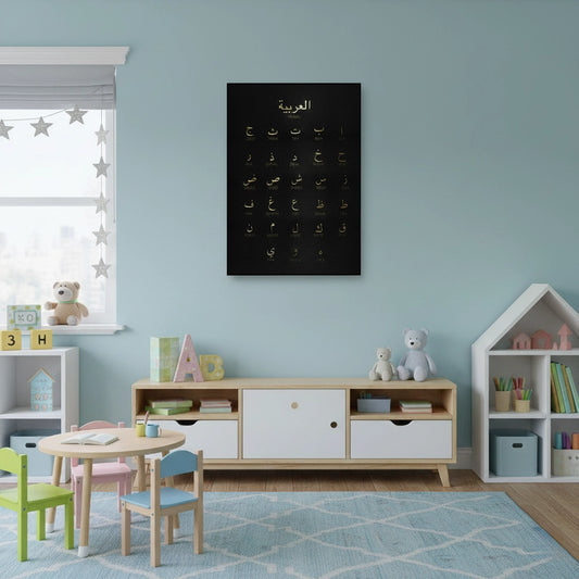 Arabic Alphabet - Canvas