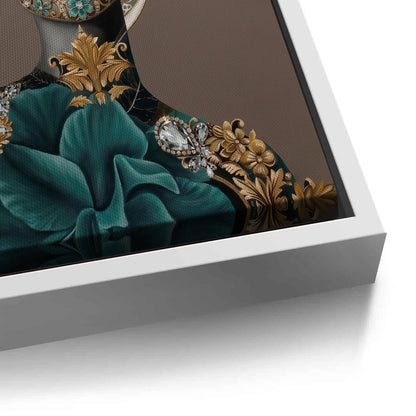 Arabic Calligraphy Surreal Portrait - Canvas