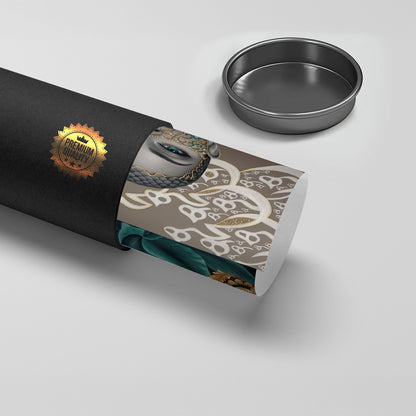 Arabic Calligraphy Surreal Portrait - Poster