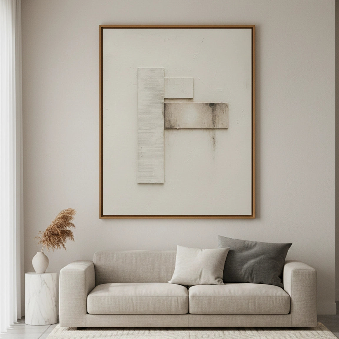 2Architectural Neutral Relief Painting #ANRE110