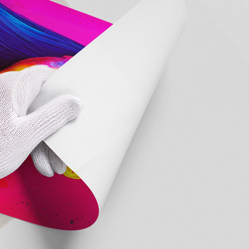 Ariana Grande Neon Pop Art - Poster