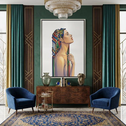 Art Nouveau Horizon - Canvas