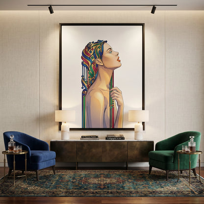 Art Nouveau Horizon - Canvas