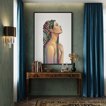 Art Nouveau Horizon - Canvas