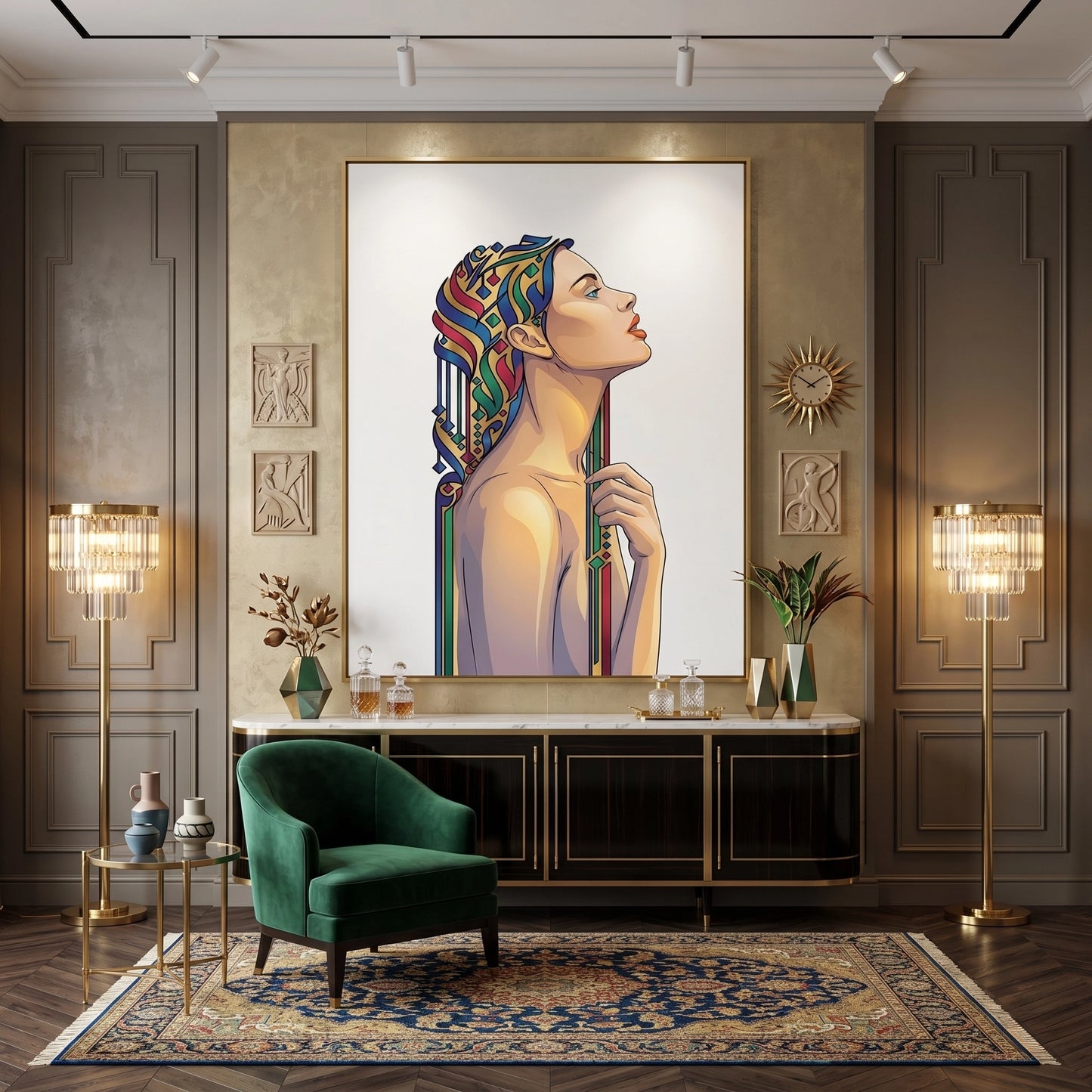 2Art Nouveau Horizon - Fine Art