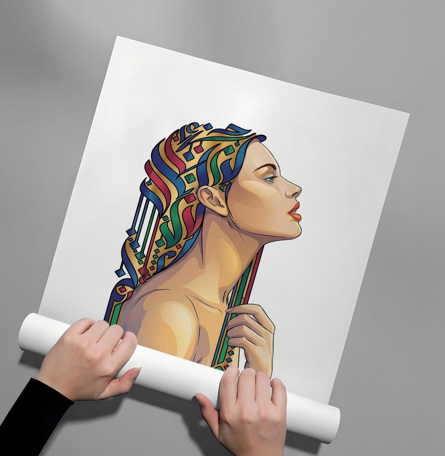 2Art Nouveau Horizon - Poster
