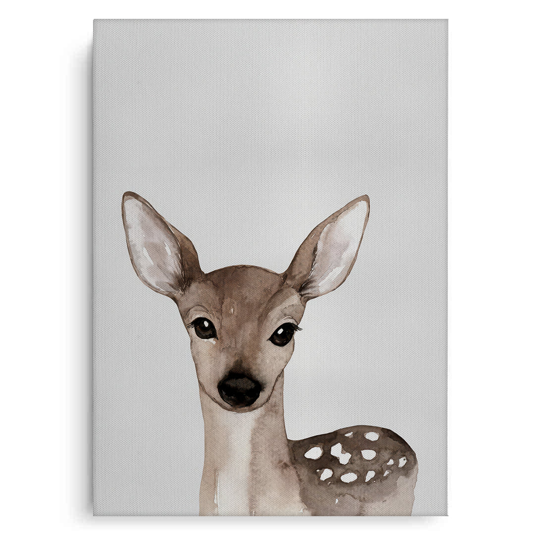 2Baby Deer - Canvas