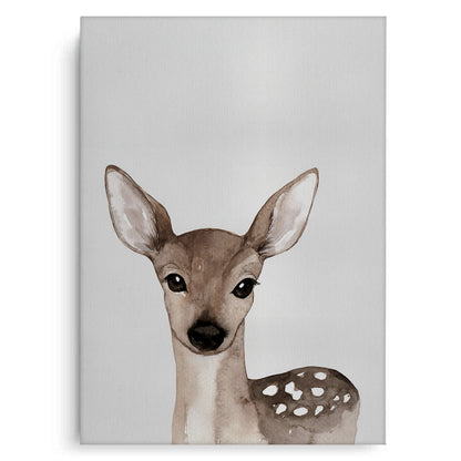 Baby Deer - Canvas