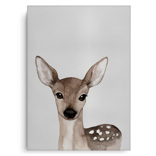 Baby Deer - Canvas
