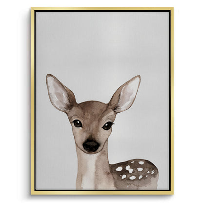 Baby Deer - Canvas