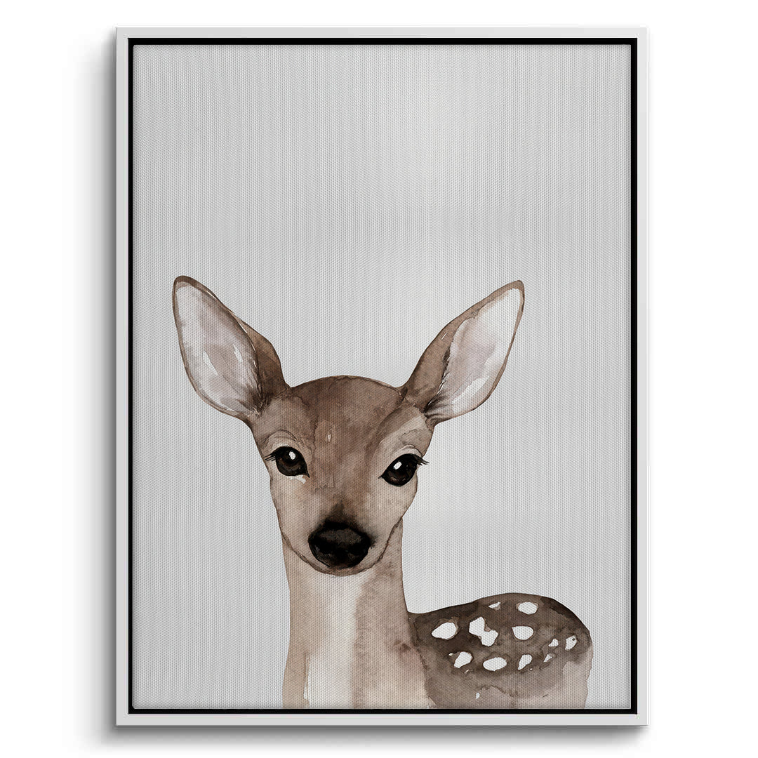 2Baby Deer - Canvas