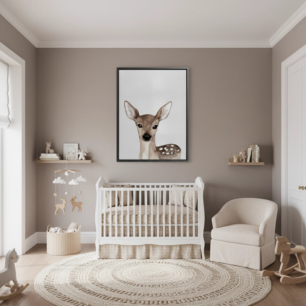 2Baby Deer - Canvas