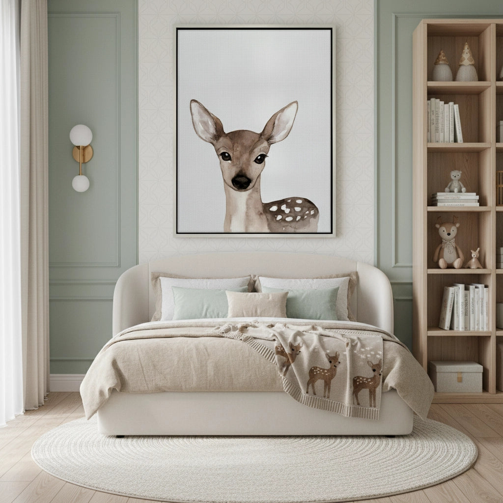 2Baby Deer - Canvas