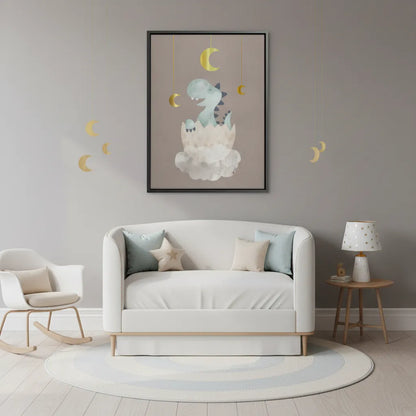 Baby Dinosaur - Canvas