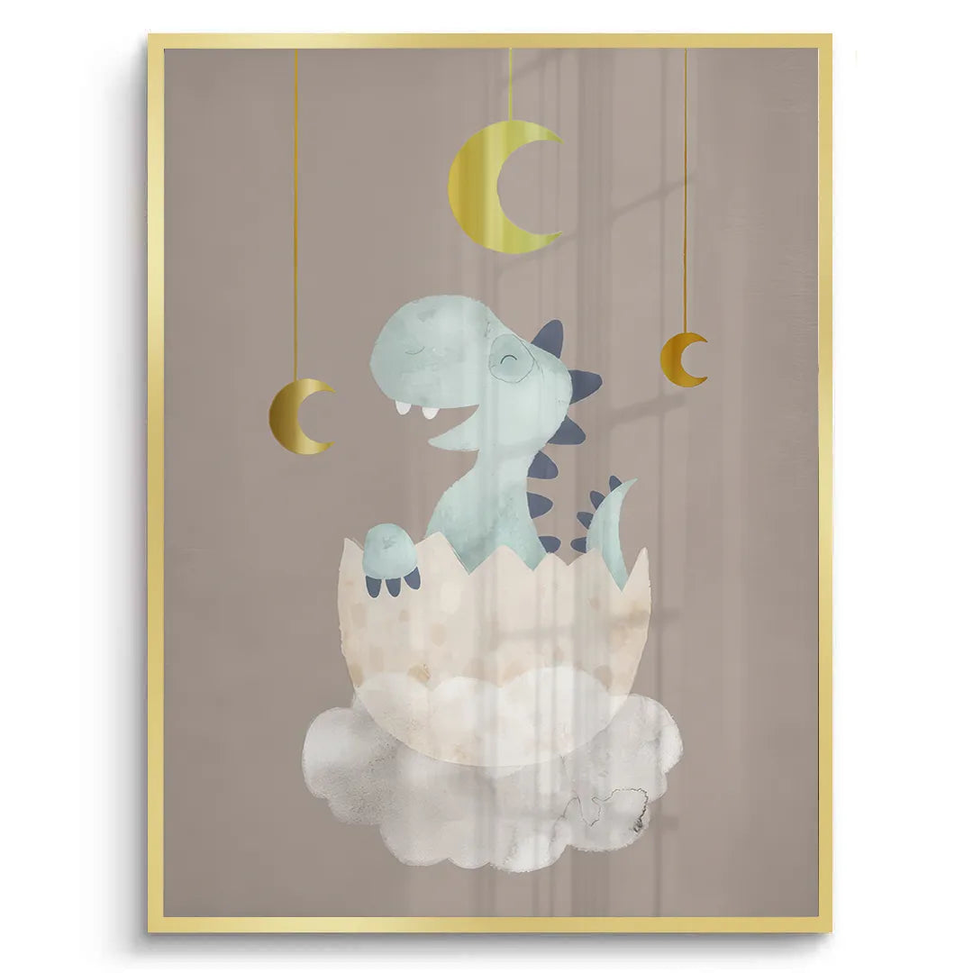 2Baby Dinosaur - Fine Art