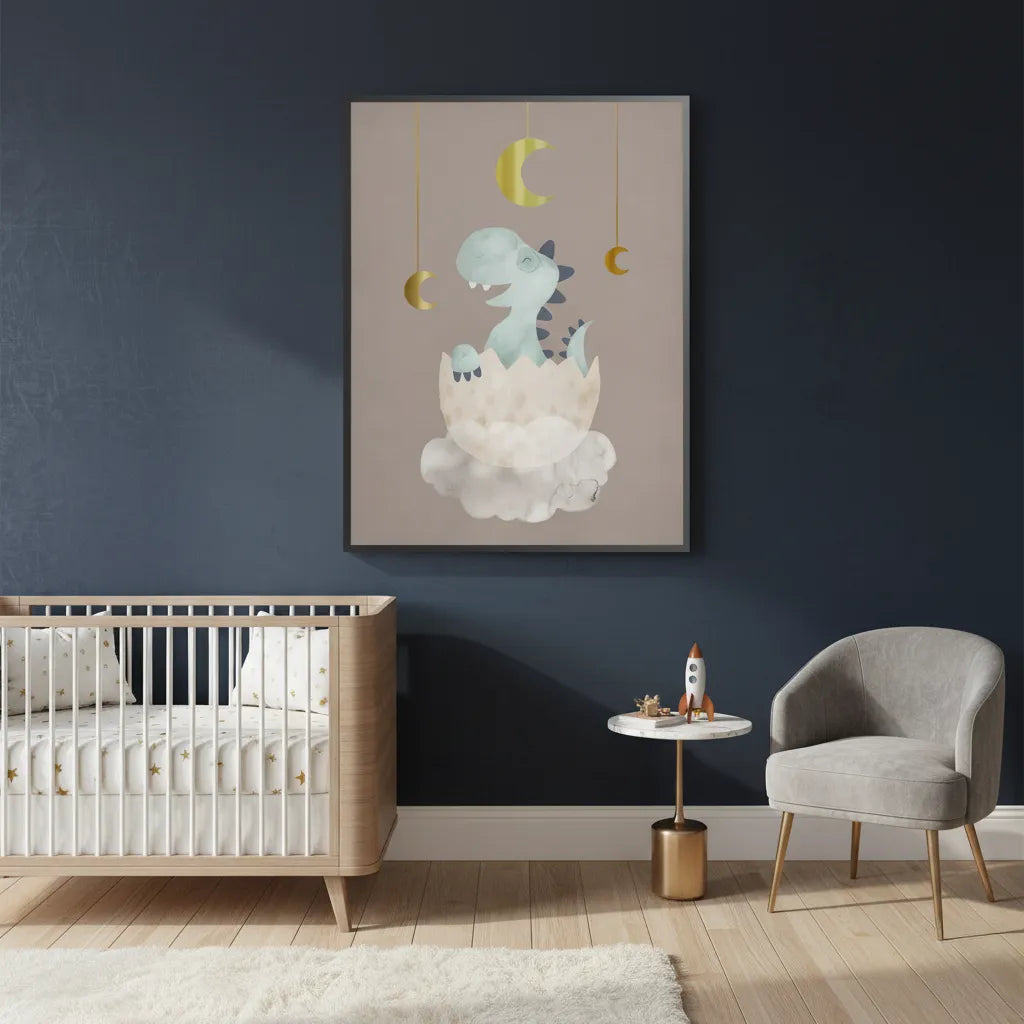 Baby Dinosaur - Fine Art - Jasmineart.ae
