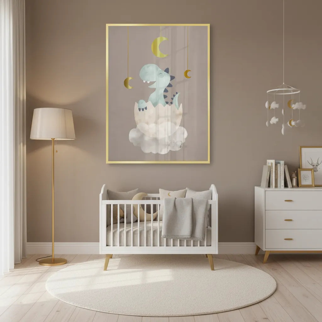 2Baby Dinosaur - Fine Art