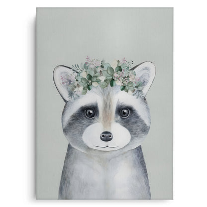 Baby Raccoon - Canvas