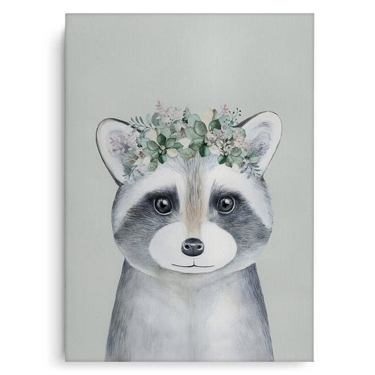 Baby Raccoon - Canvas