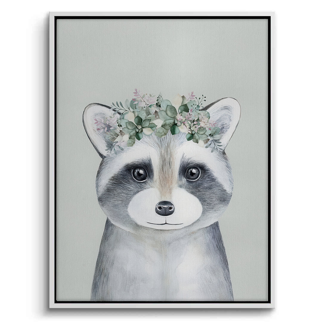 2Baby Raccoon - Canvas