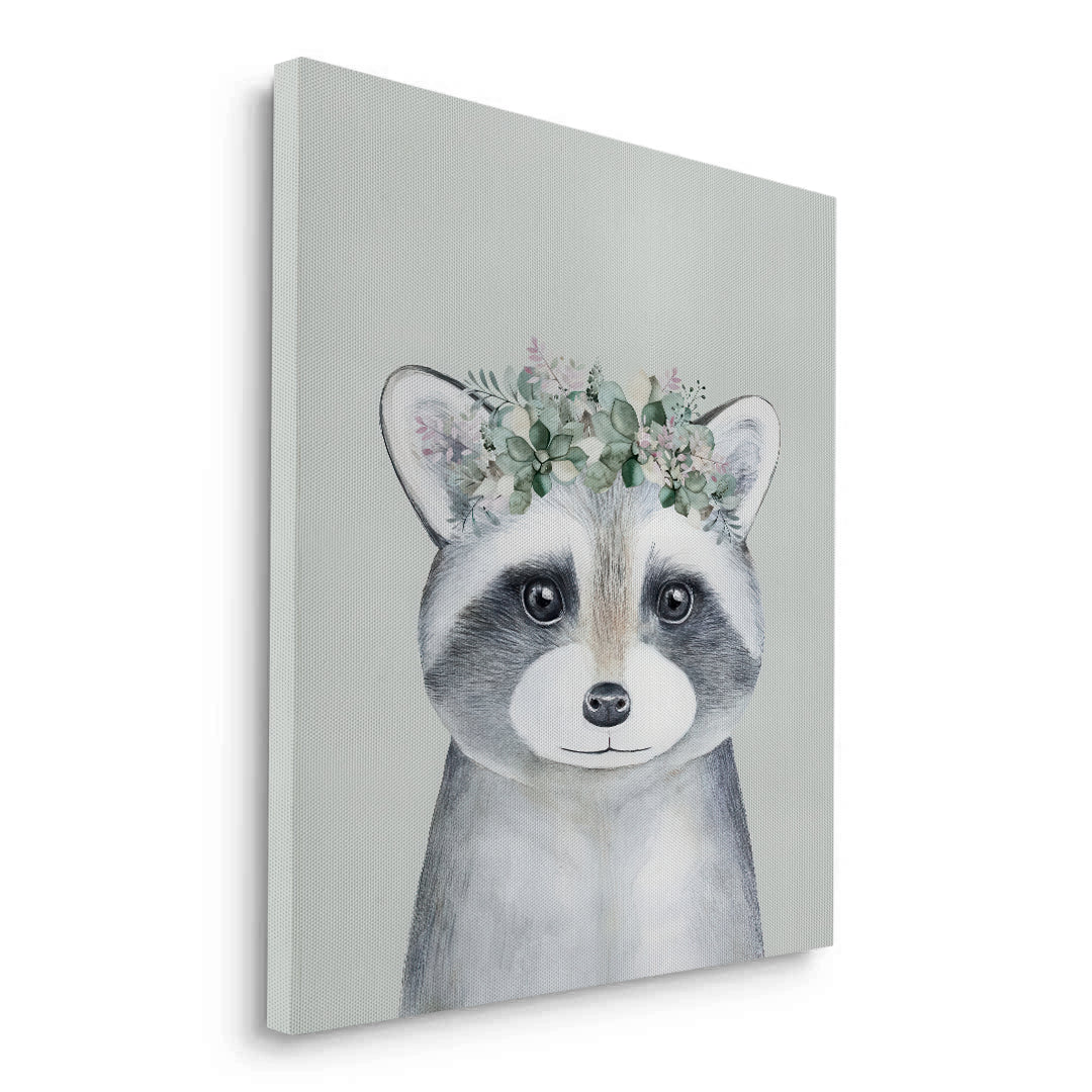 2Baby Raccoon - Canvas