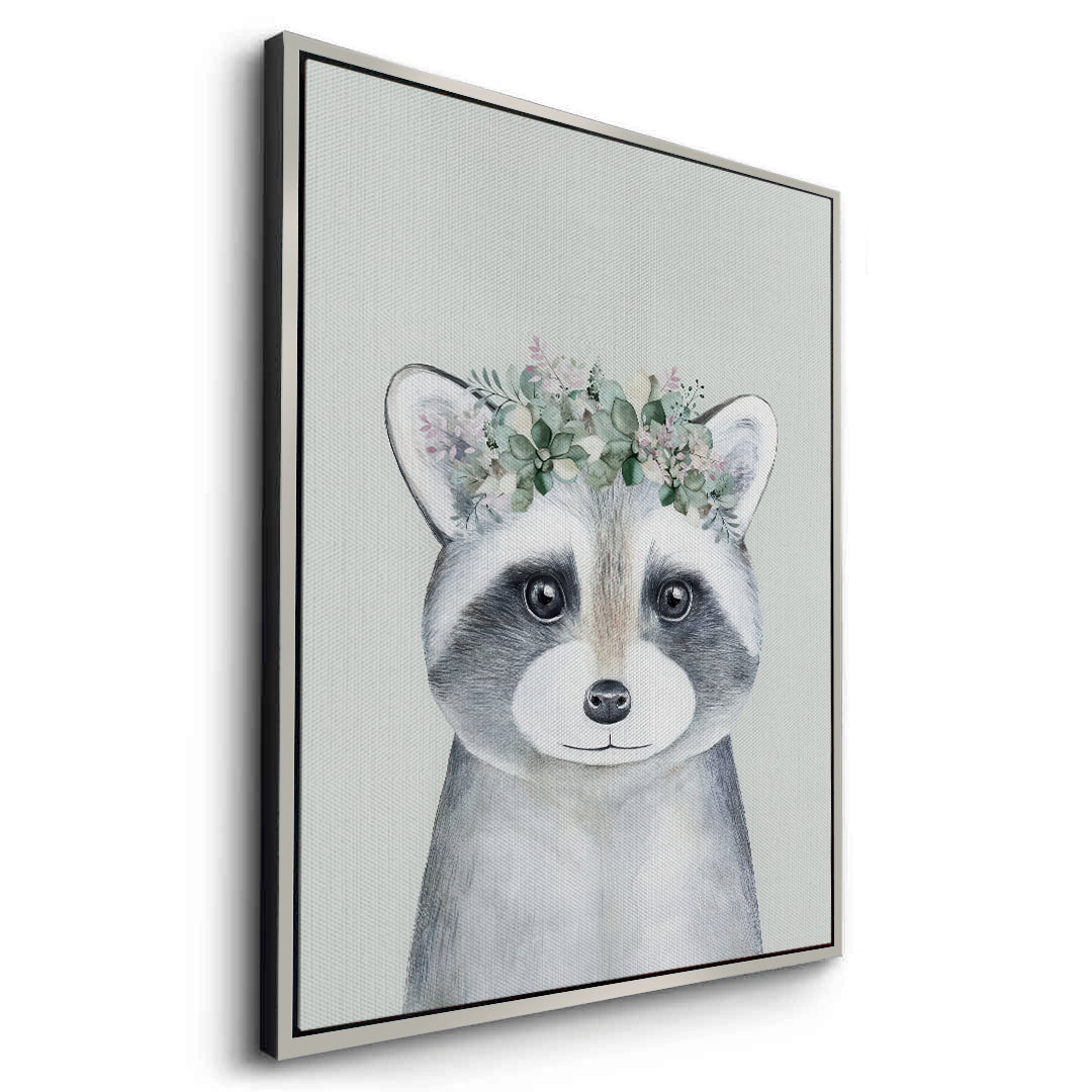 2Baby Raccoon - Canvas