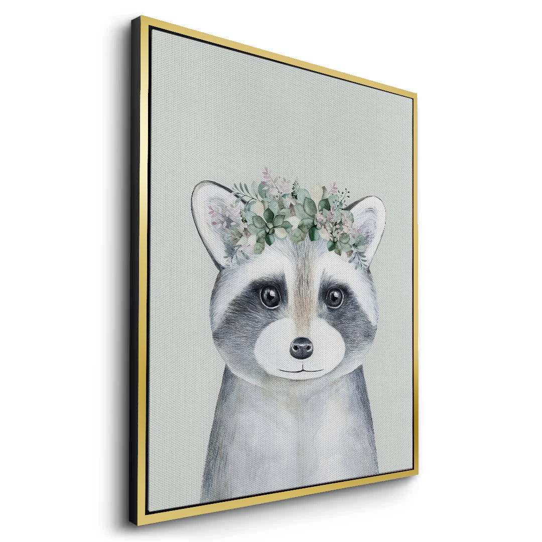 2Baby Raccoon - Canvas