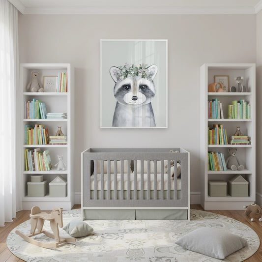 Baby Raccoon - Fine Art