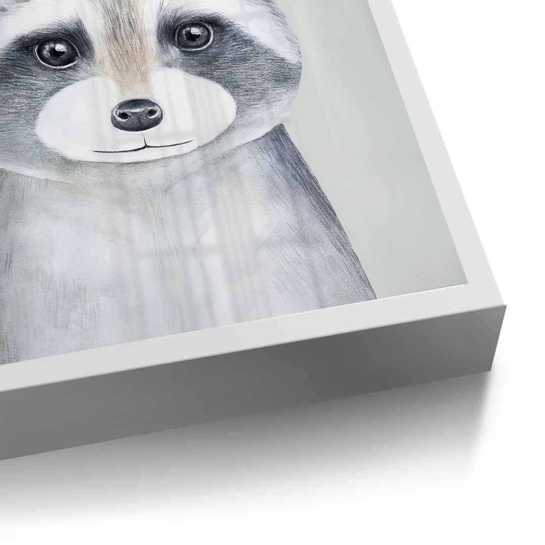 2Baby Raccoon - Fine Art