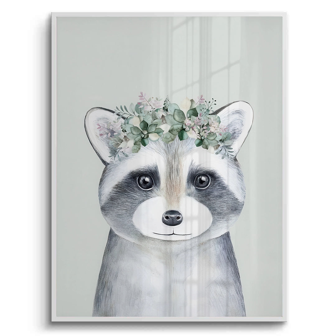2Baby Raccoon - Fine Art