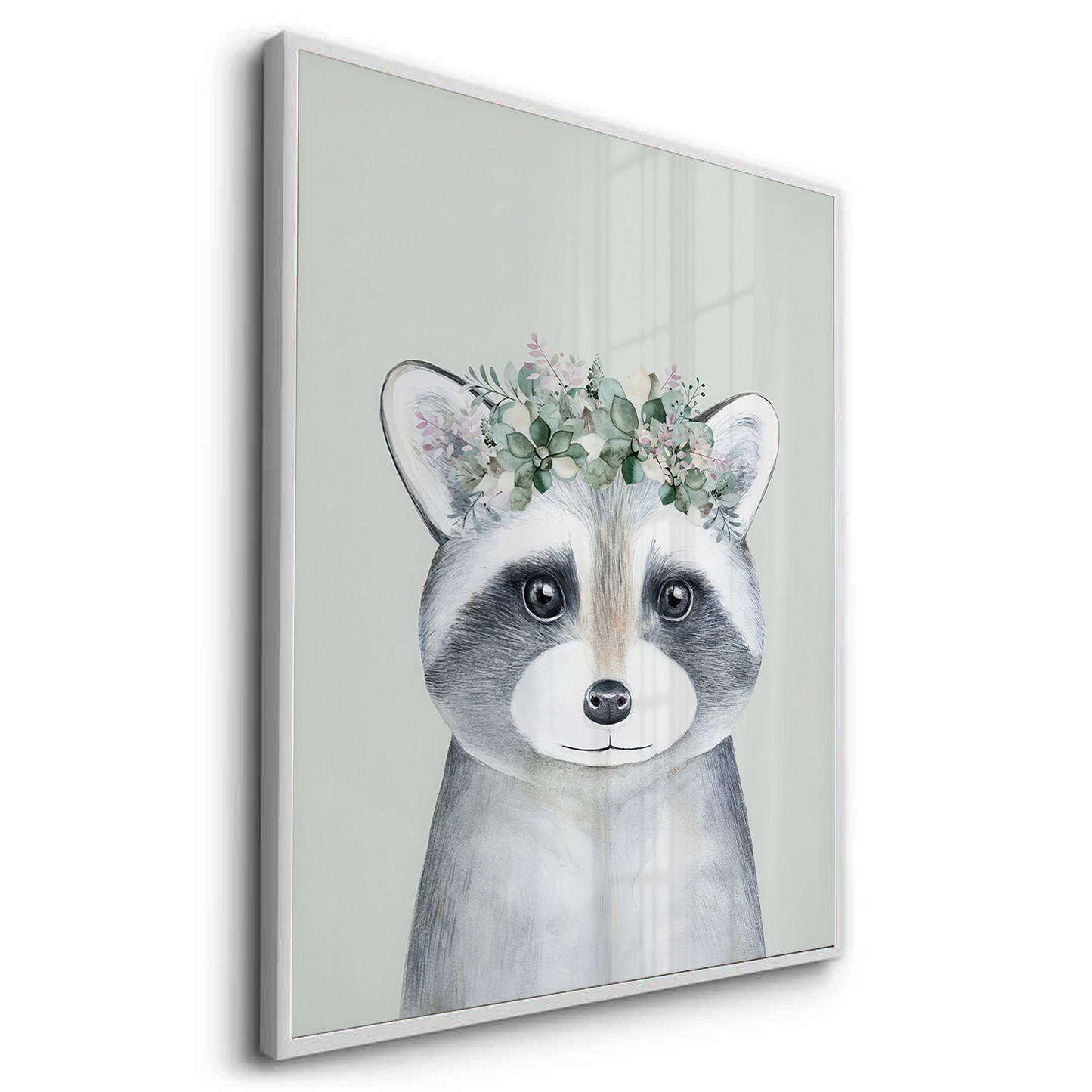 2Baby Raccoon - Fine Art