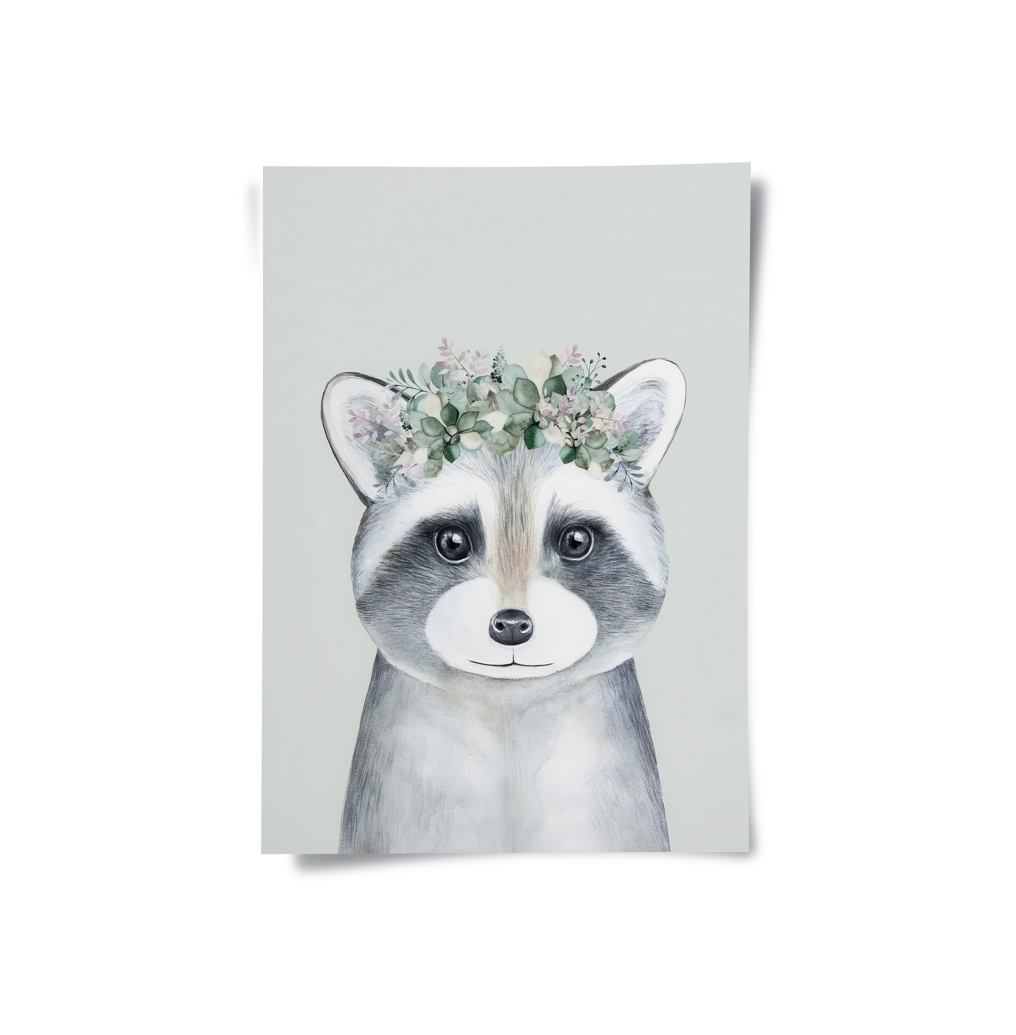 2Baby Raccoon - Poster