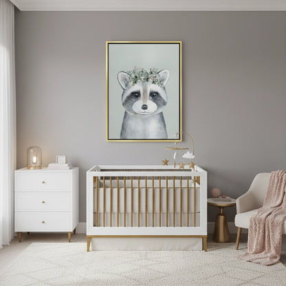 Baby Raccoon - Canvas
