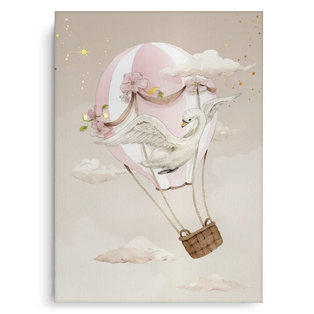 2Ballerina Animal Nursery Set of 3 - Canvas