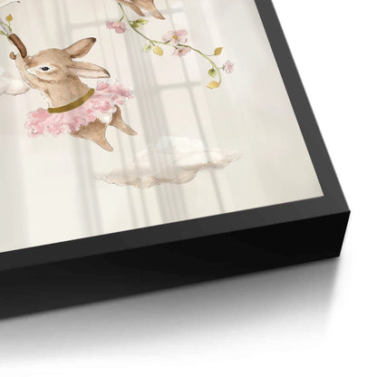 Ballerina Animal Nursery Set of 3 - Fine Art