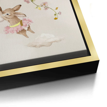 Ballerina Animal Nursery Set of 3 - Canvas