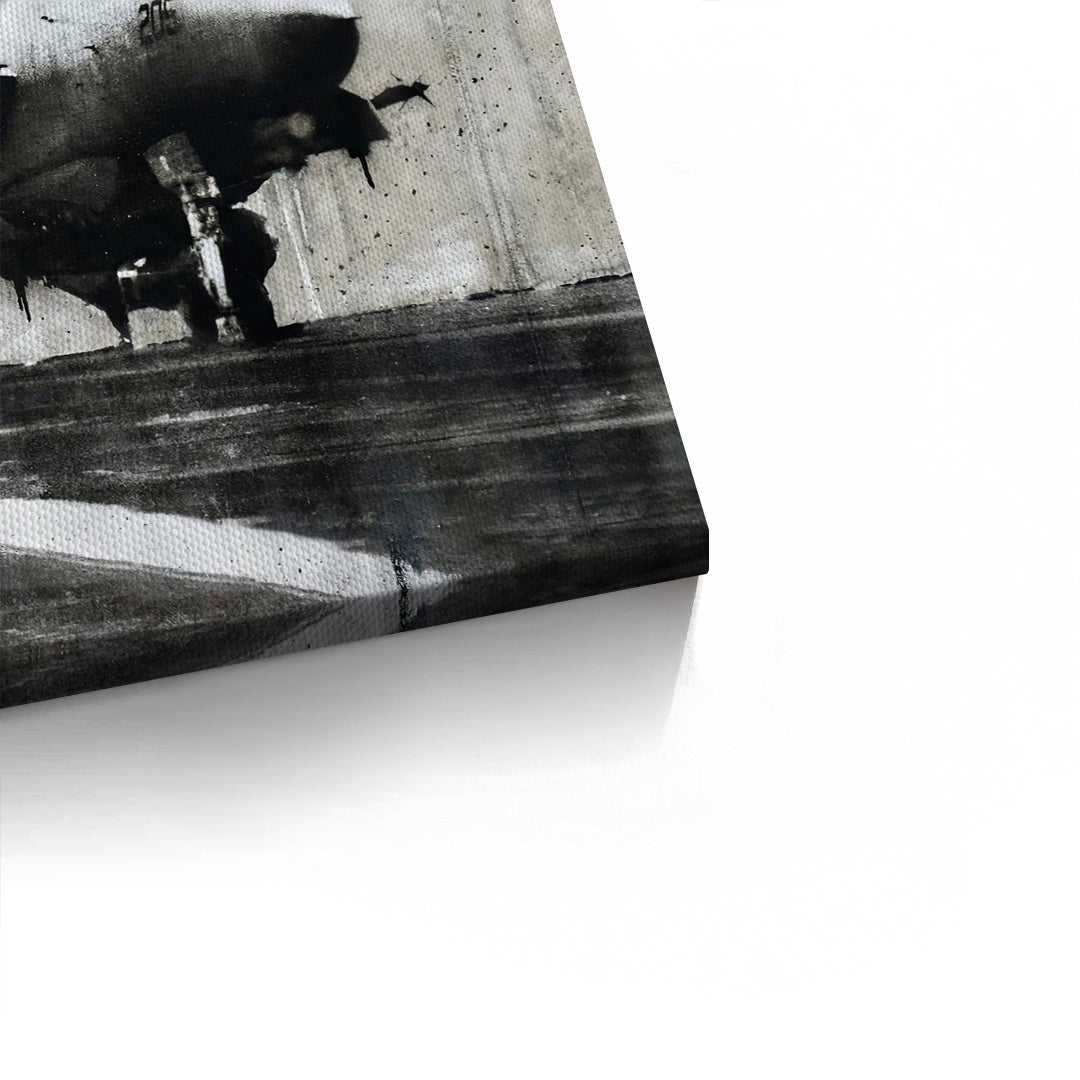 2Banksy Applause - Canvas