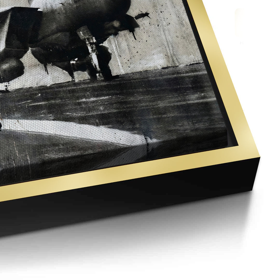 2Banksy Applause - Canvas