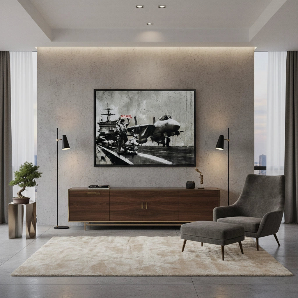 2Banksy Applause - Canvas