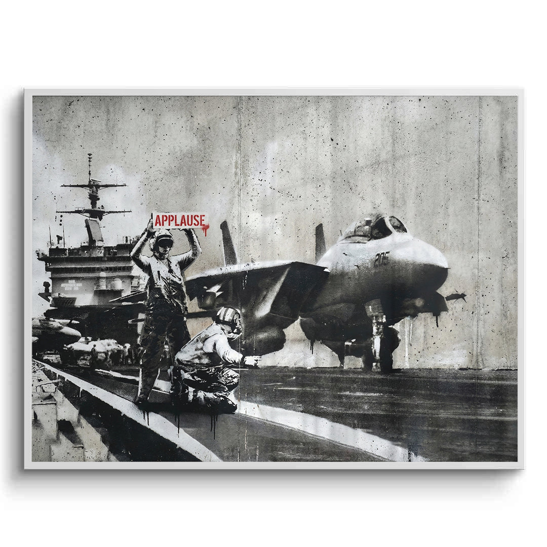 2Banksy Applause - Fine Art