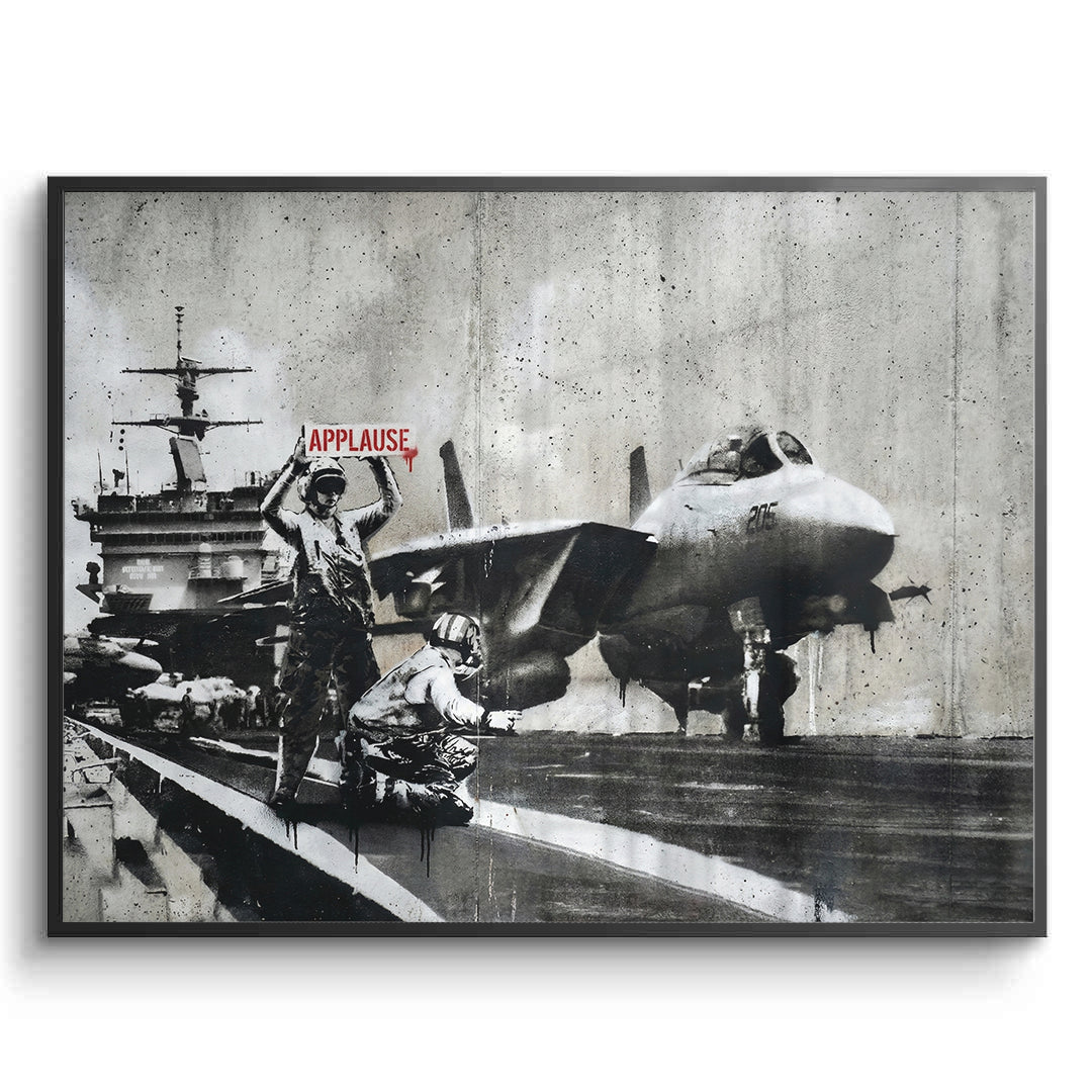 2Banksy Applause - Fine Art
